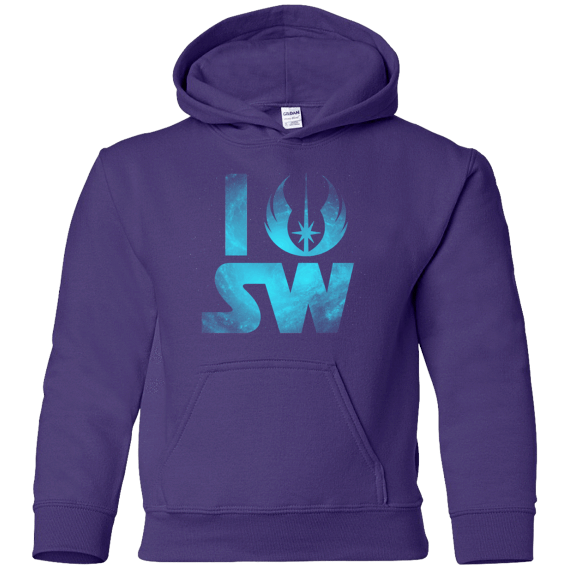 Sweatshirts Purple / YS I Jedi SW Youth Hoodie