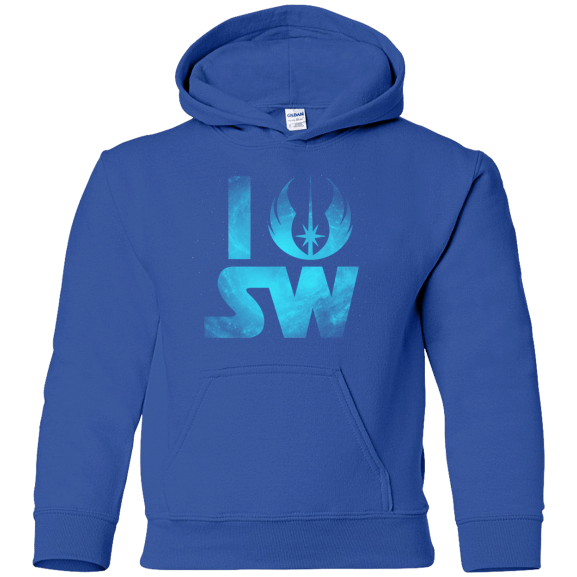 Sweatshirts Royal / YS I Jedi SW Youth Hoodie