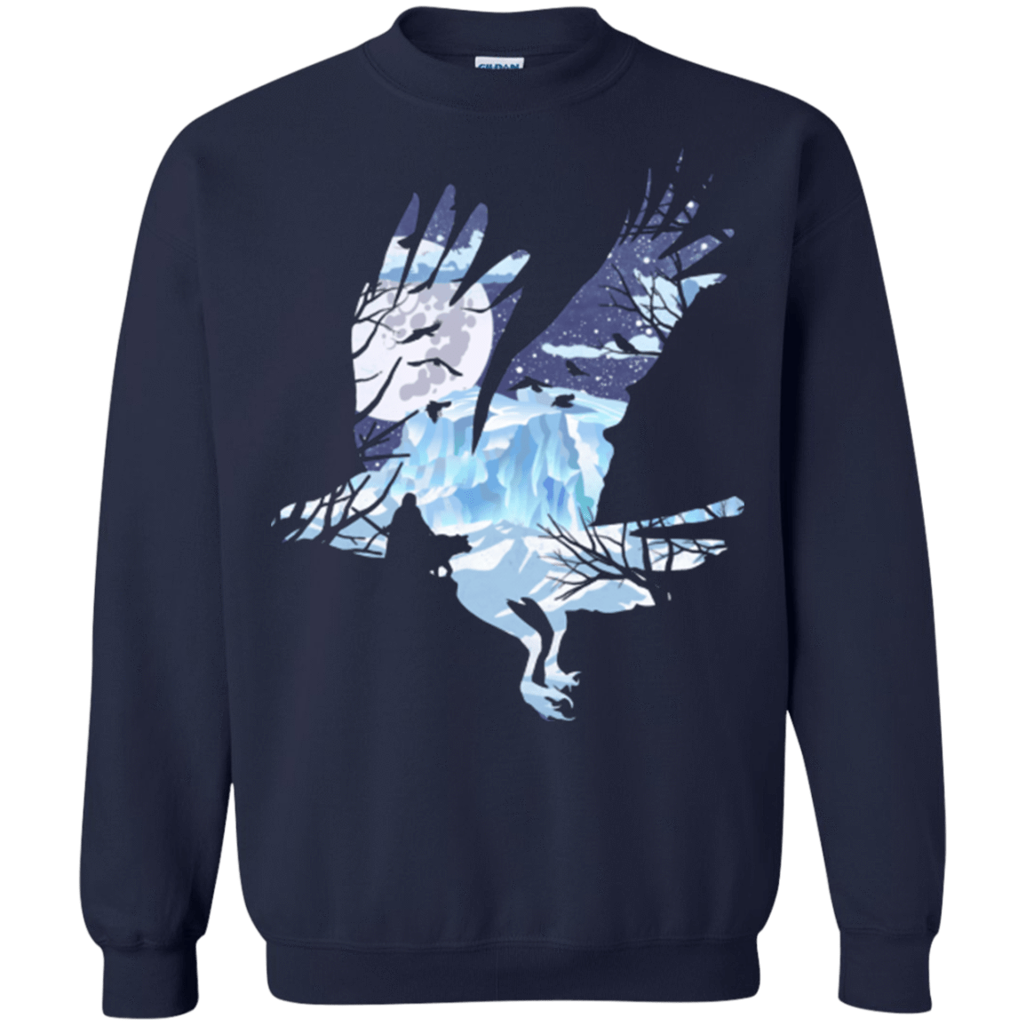 Sweatshirts Navy / Small I know nothing Crewneck Sweatshirt