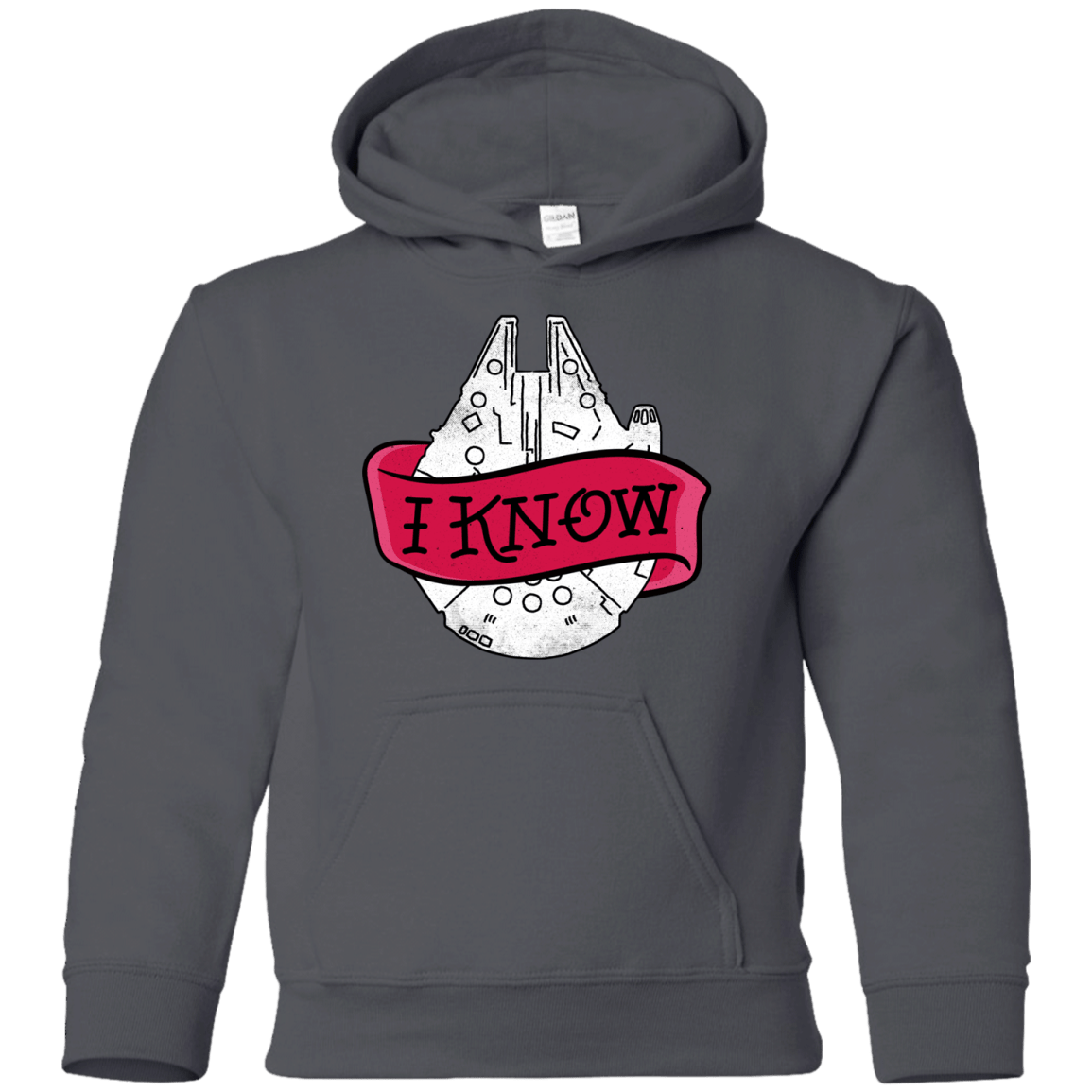 Sweatshirts Charcoal / YS I Know Youth Hoodie
