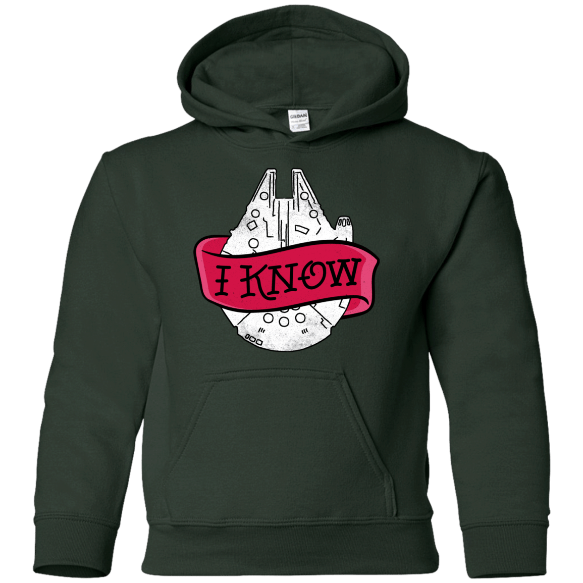 Sweatshirts Forest Green / YS I Know Youth Hoodie
