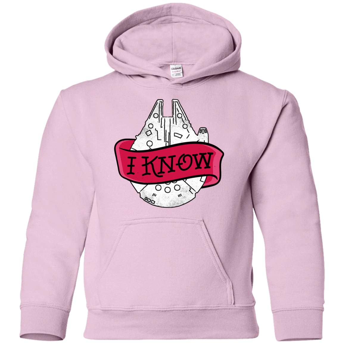 Sweatshirts Light Pink / YS I Know Youth Hoodie