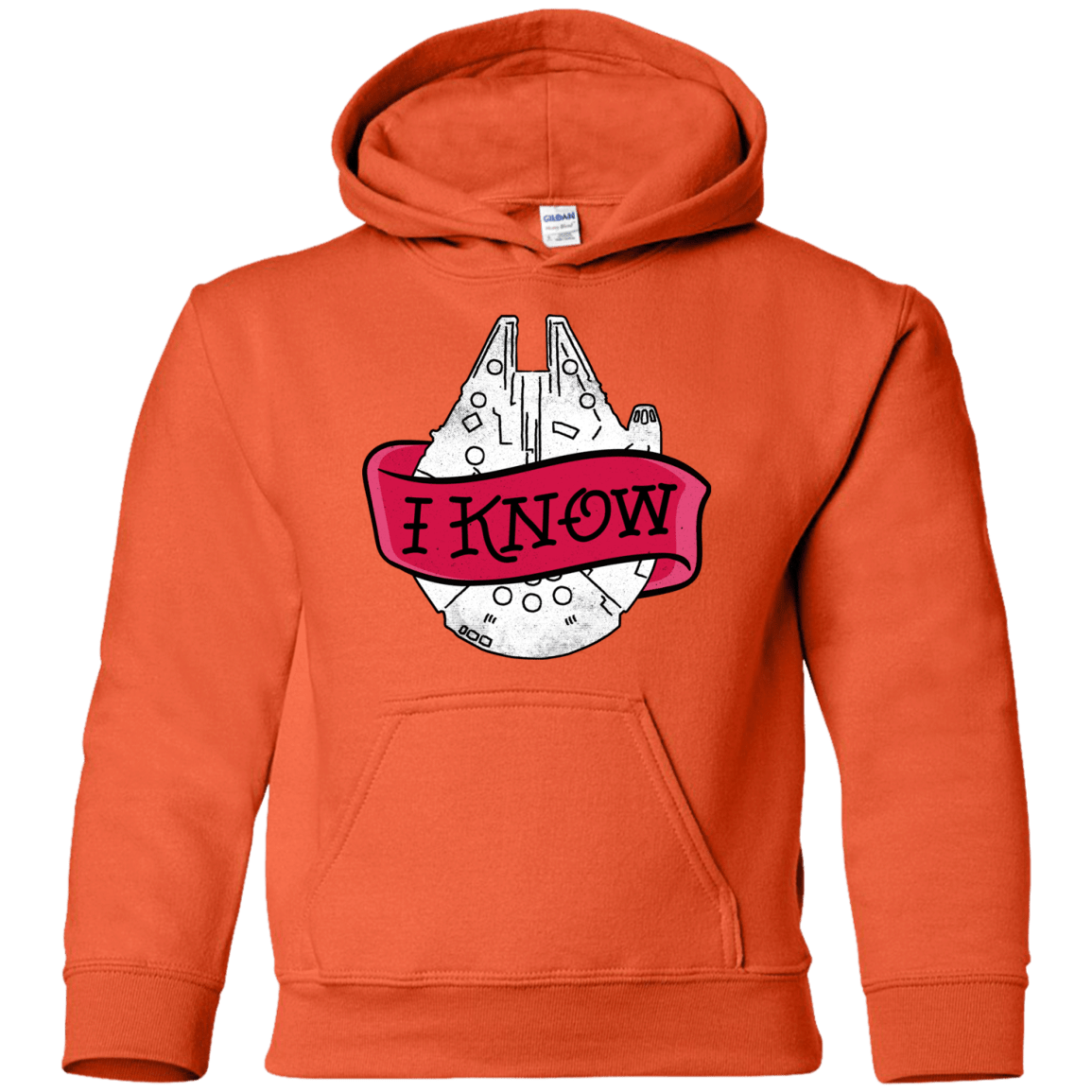 Sweatshirts Orange / YS I Know Youth Hoodie