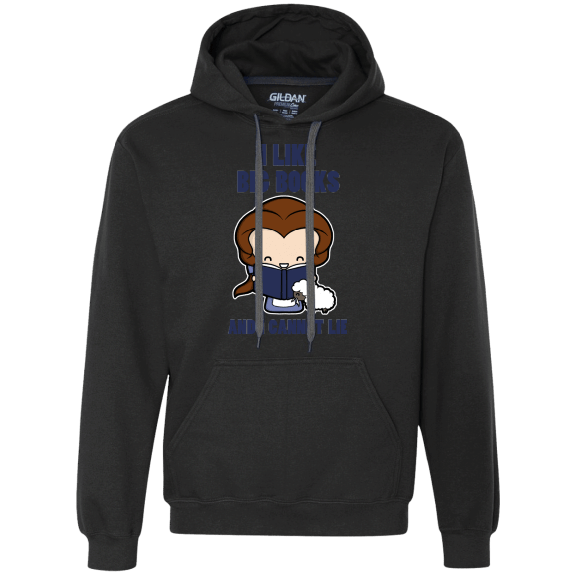 Sweatshirts Black / Small I Like Big Books Premium Fleece Hoodie