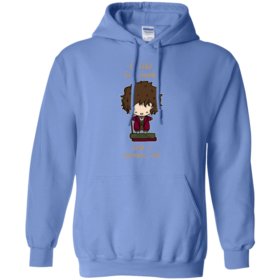 Sweatshirts Carolina Blue / Small I Like Big Books Pullover Hoodie