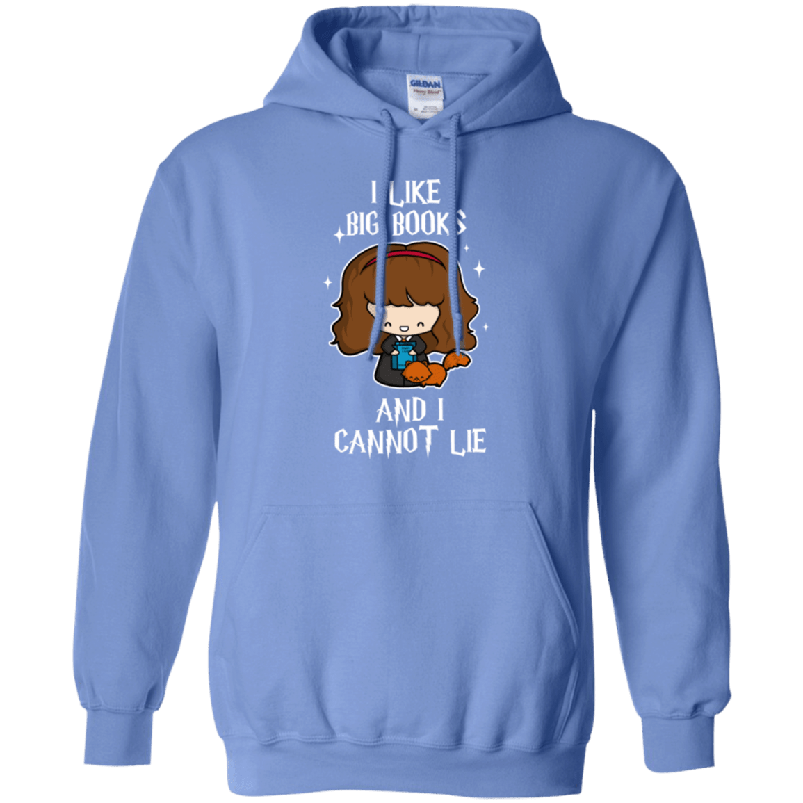 Sweatshirts Carolina Blue / Small I Like Big Books Pullover Hoodie