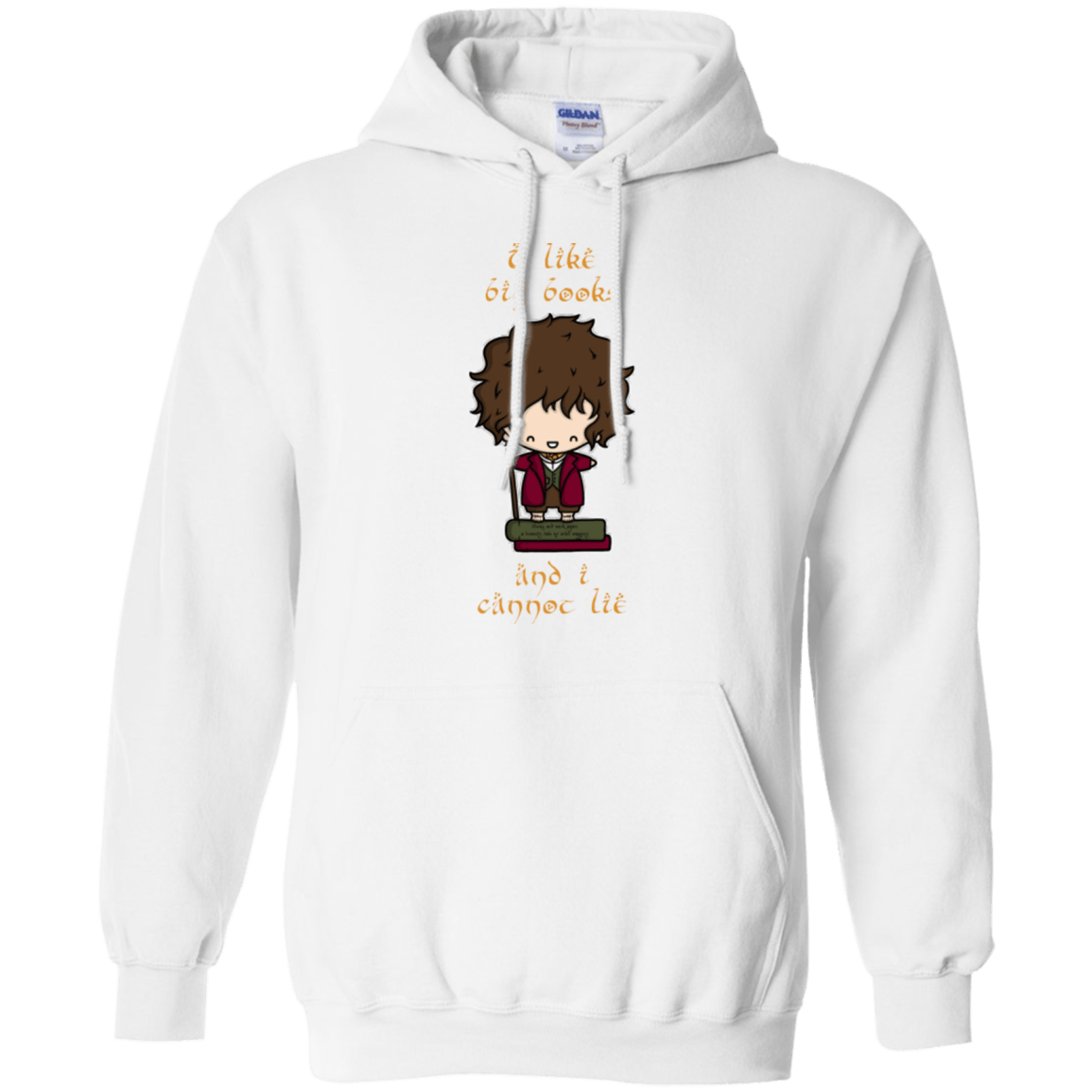 Sweatshirts White / Small I Like Big Books Pullover Hoodie