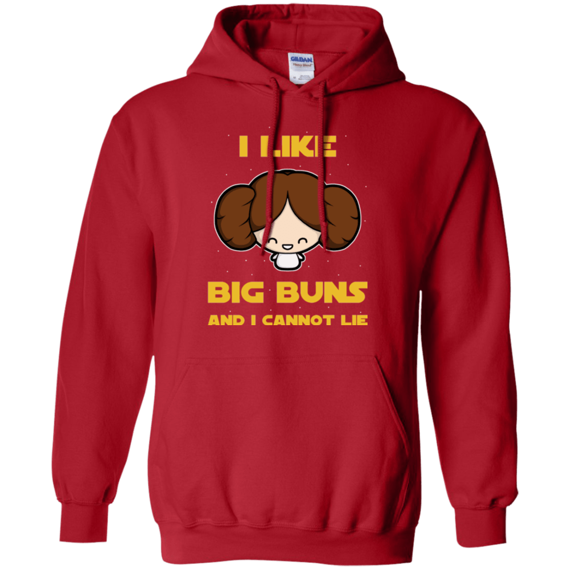 Sweatshirts Red / Small I Like Big Buns Pullover Hoodie