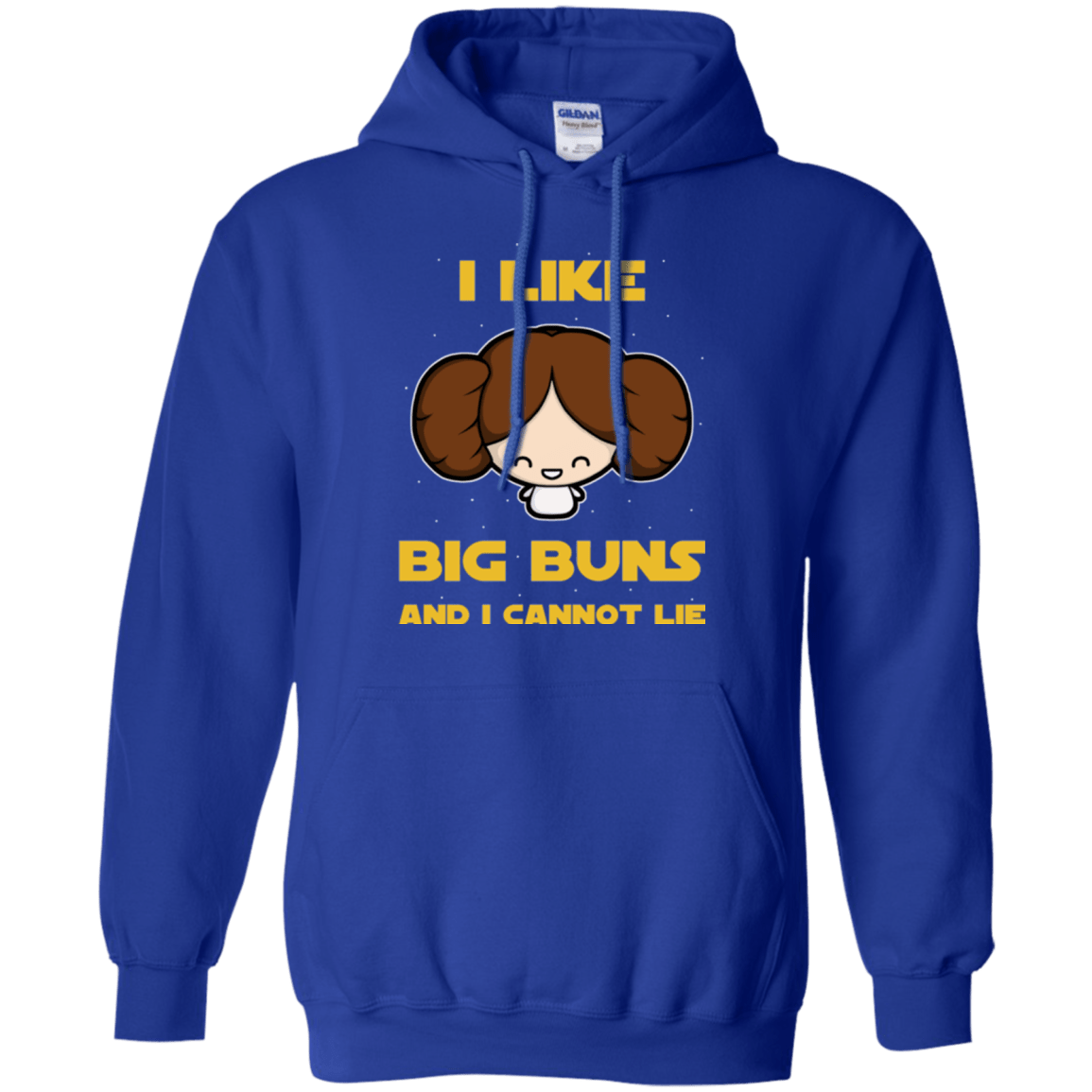 Sweatshirts Royal / Small I Like Big Buns Pullover Hoodie