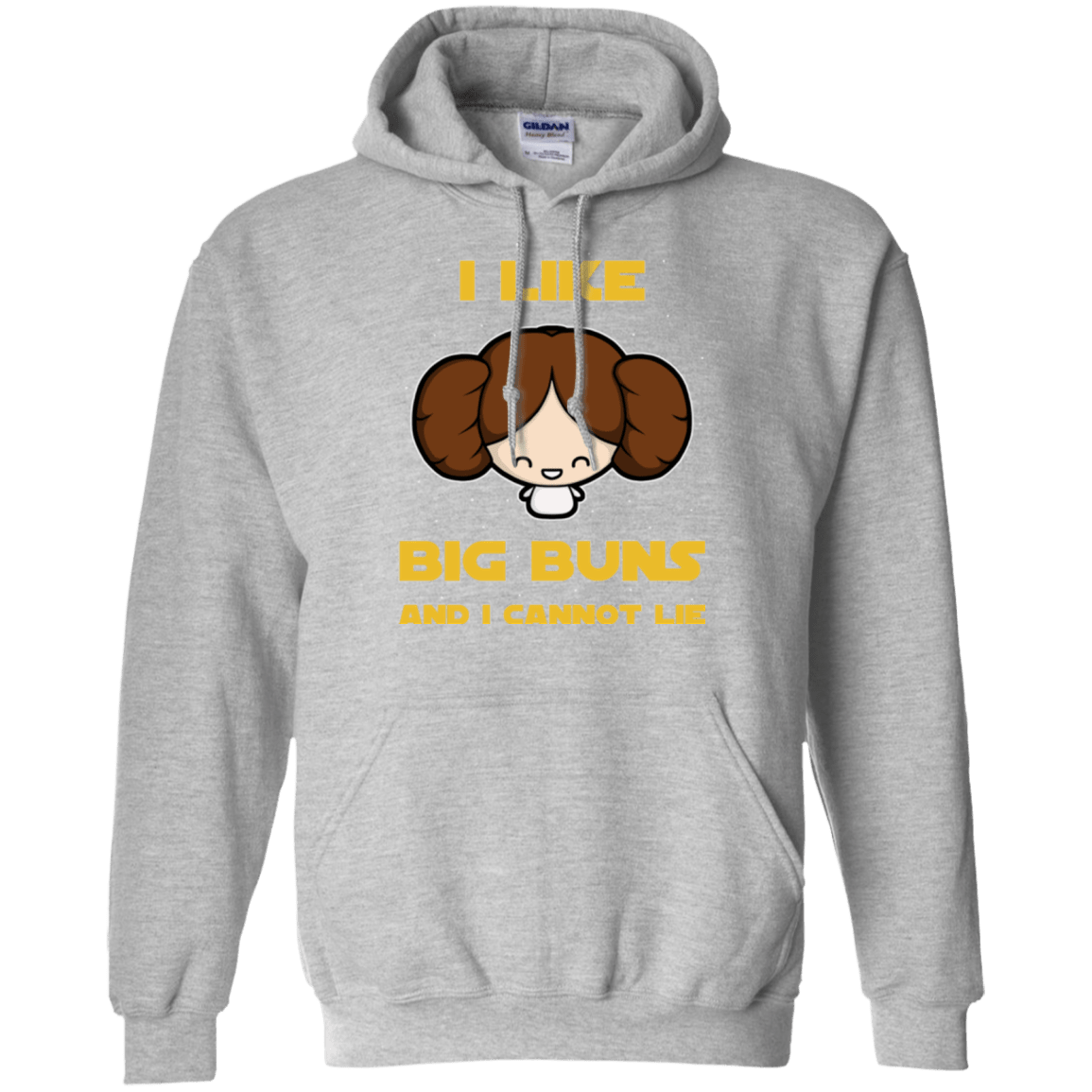 Sweatshirts Sport Grey / Small I Like Big Buns Pullover Hoodie