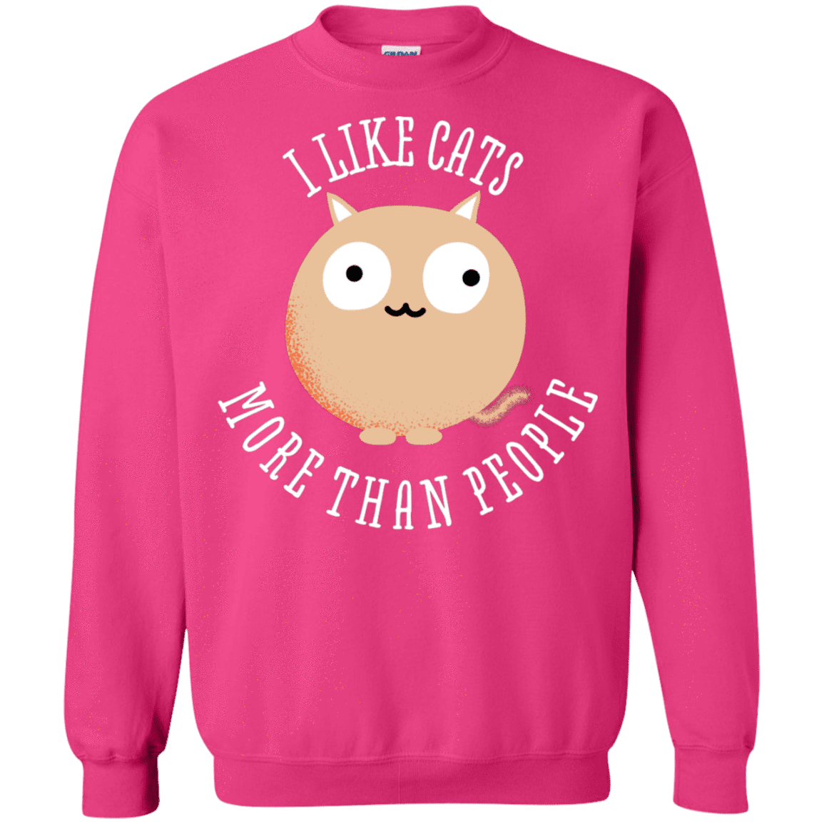 Sweatshirts Heliconia / S I Like Cats Crewneck Sweatshirt