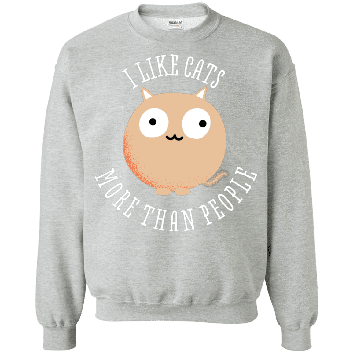 Sweatshirts Sport Grey / S I Like Cats Crewneck Sweatshirt