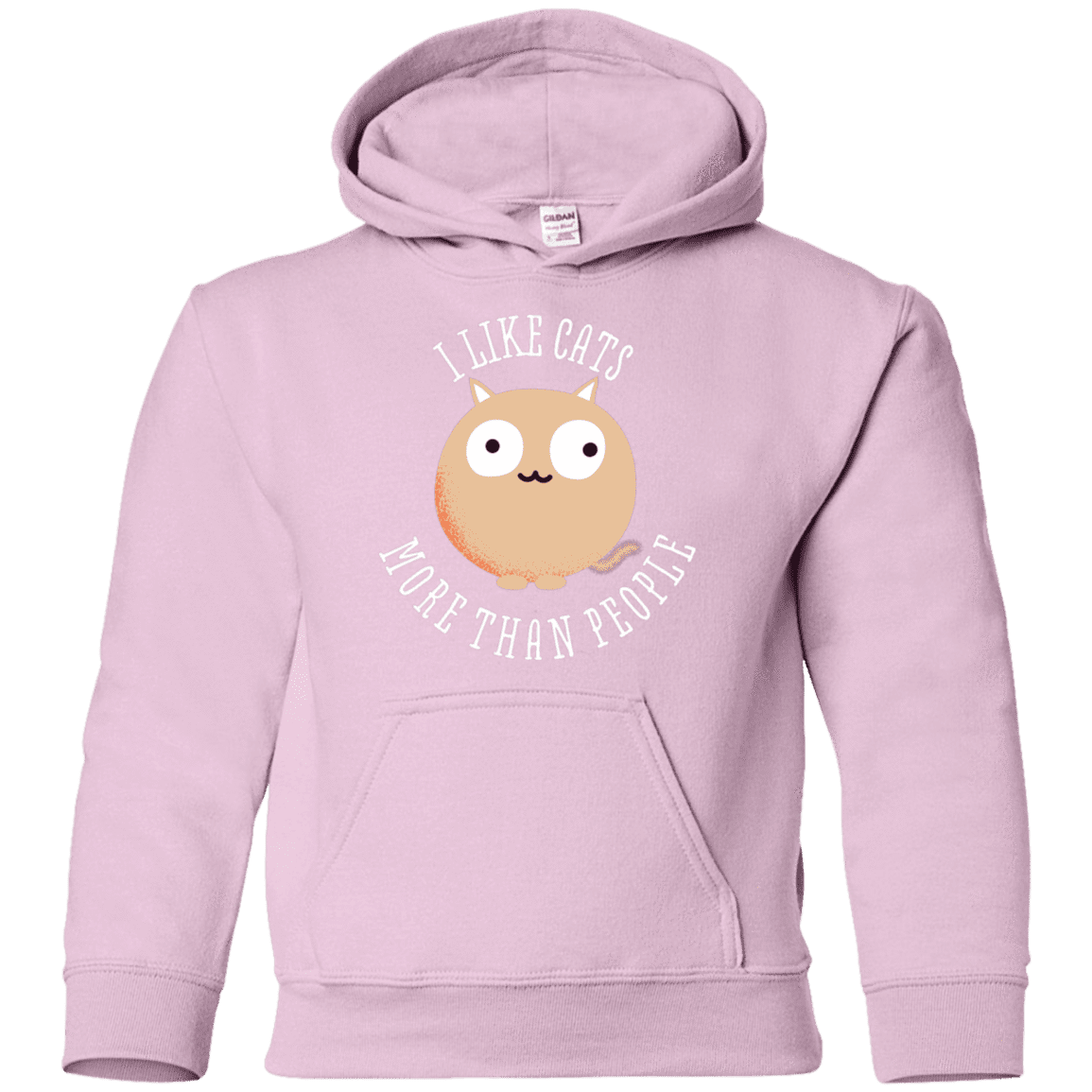 Sweatshirts Light Pink / YS I Like Cats Youth Hoodie