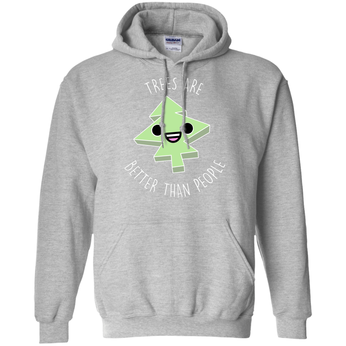 Sweatshirts Sport Grey / S I Like Trees Pullover Hoodie