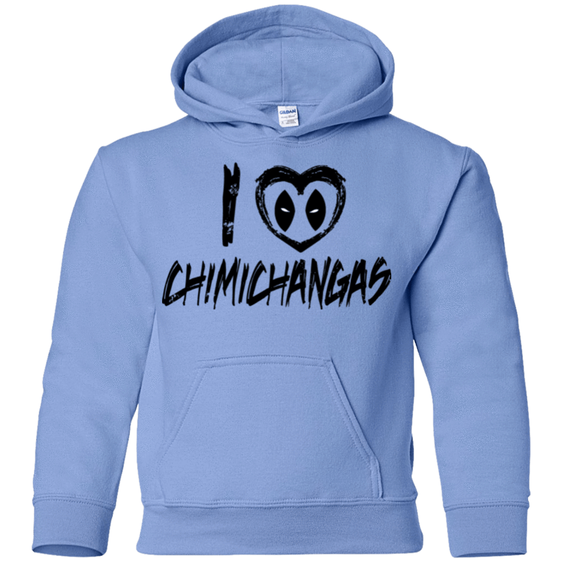 Sweatshirts Carolina Blue / YS I Love Chimichangas Youth Hoodie