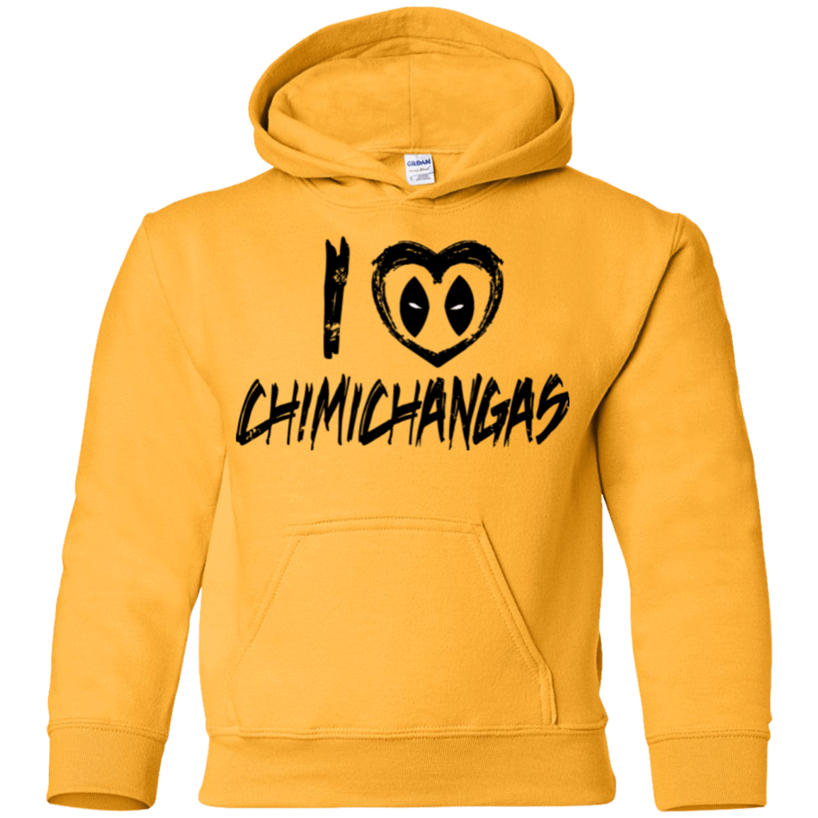 Sweatshirts Gold / YS I Love Chimichangas Youth Hoodie