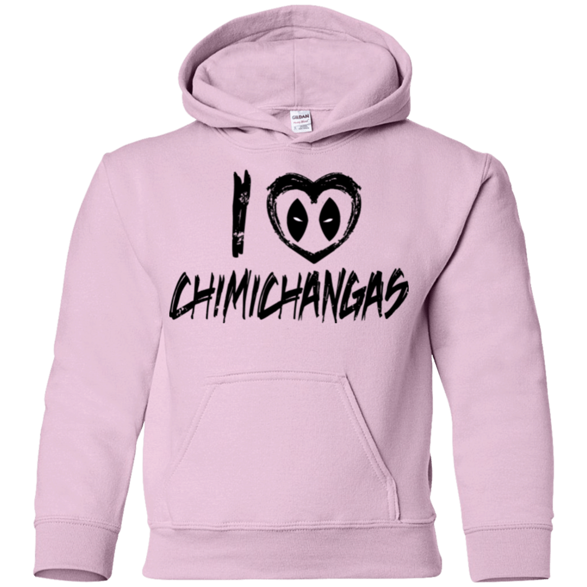 Sweatshirts Light Pink / YS I Love Chimichangas Youth Hoodie