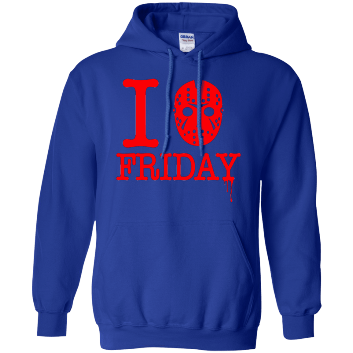 Sweatshirts Royal / Small I Love Friday Pullover Hoodie