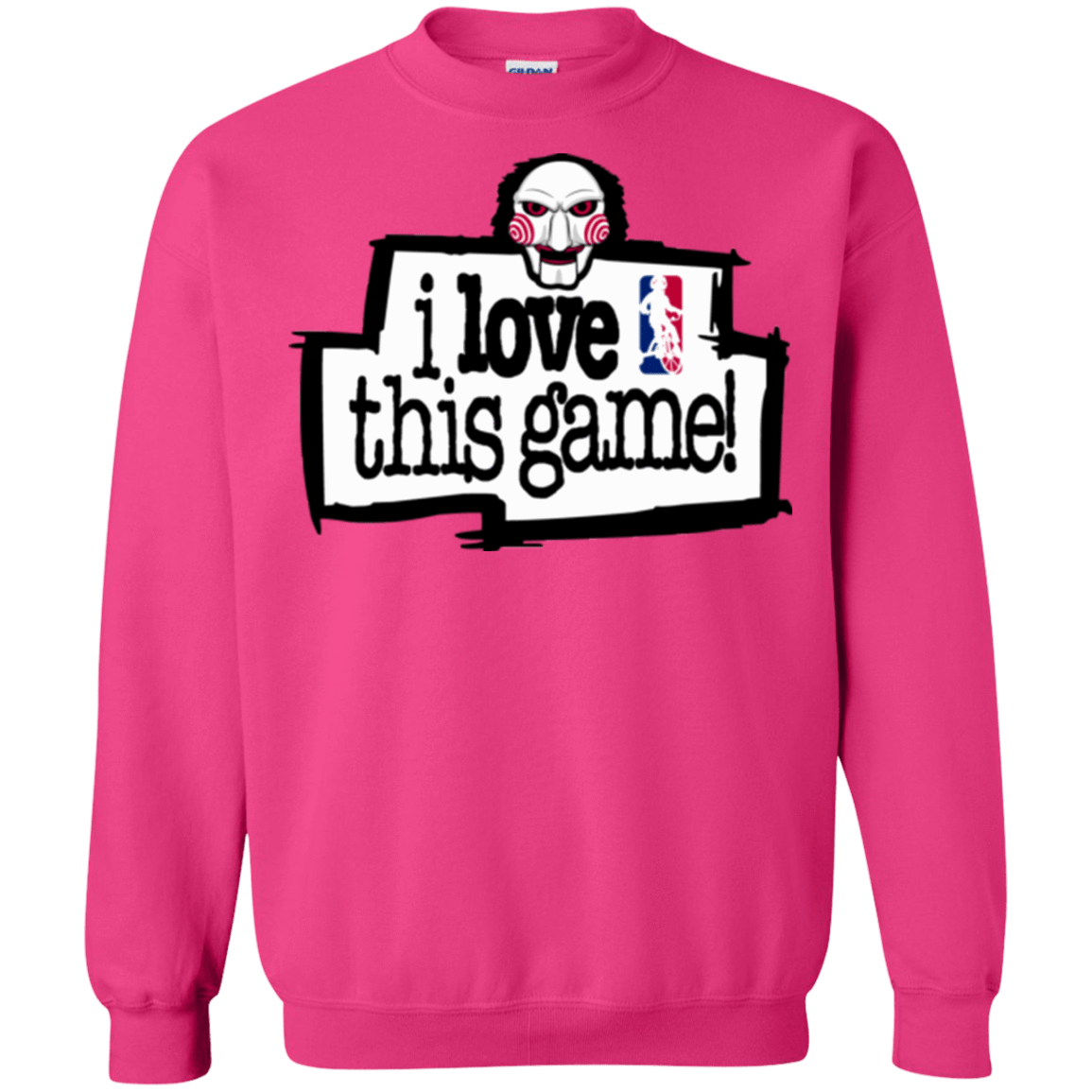 Sweatshirts Heliconia / Small I Love This Game Crewneck Sweatshirt