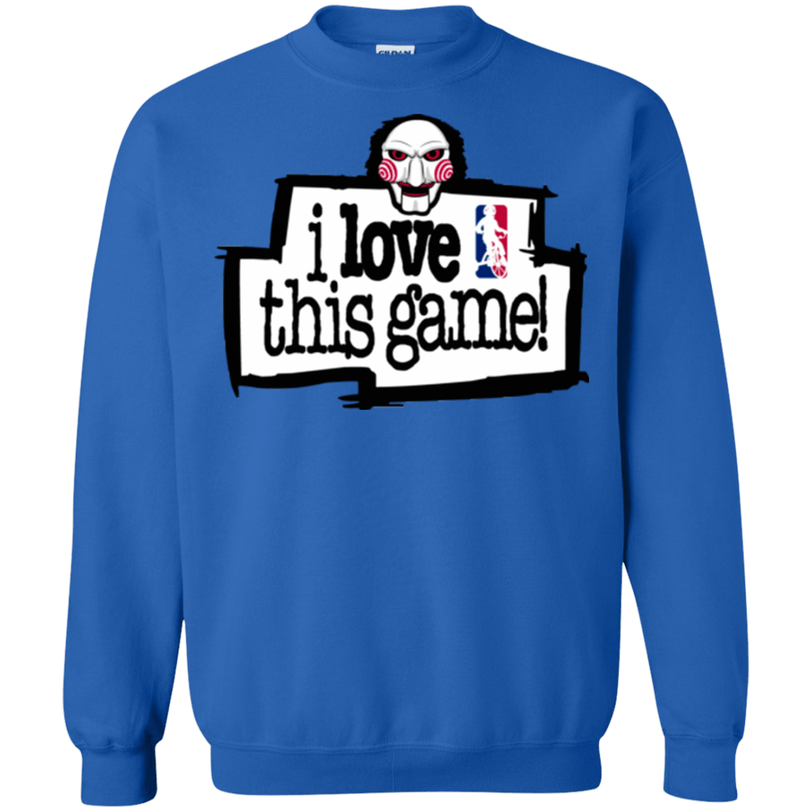 Sweatshirts Royal / Small I Love This Game Crewneck Sweatshirt
