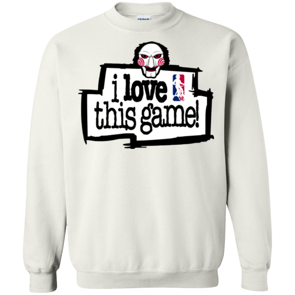 Sweatshirts White / Small I Love This Game Crewneck Sweatshirt