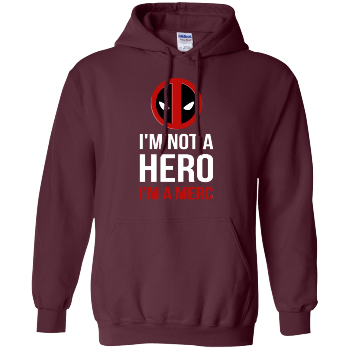 Sweatshirts Maroon / Small I'm a merc Pullover Hoodie