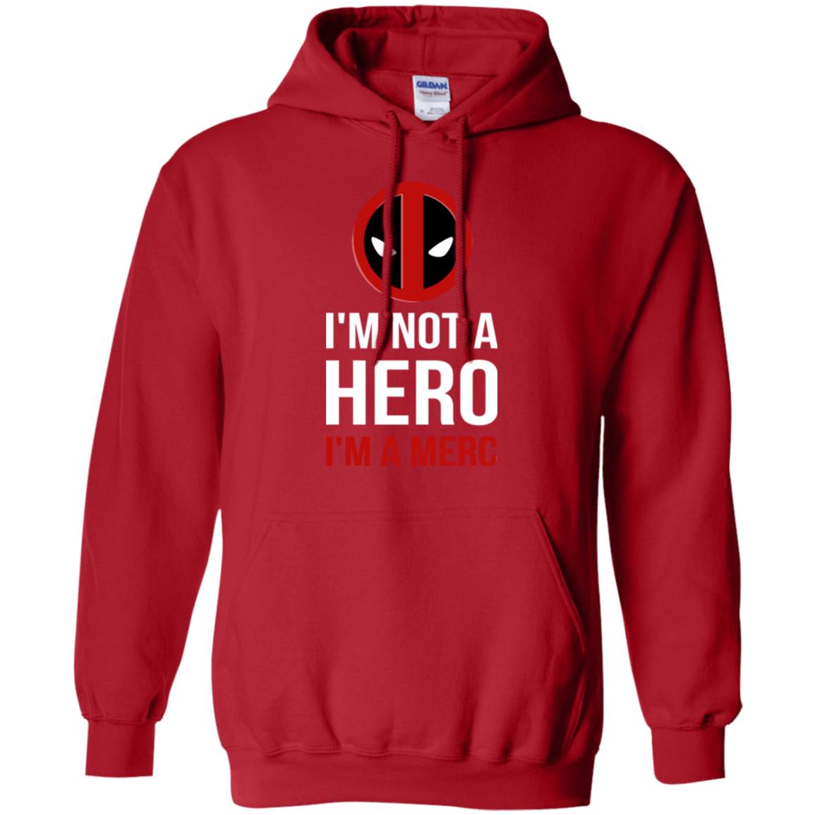 Sweatshirts Red / Small I'm a merc Pullover Hoodie