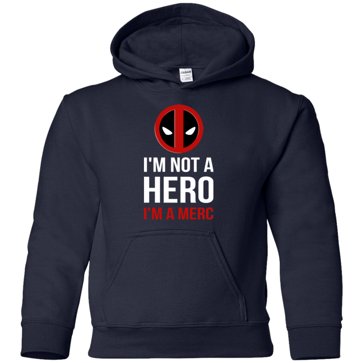 Sweatshirts Navy / YS I'm a merc Youth Hoodie