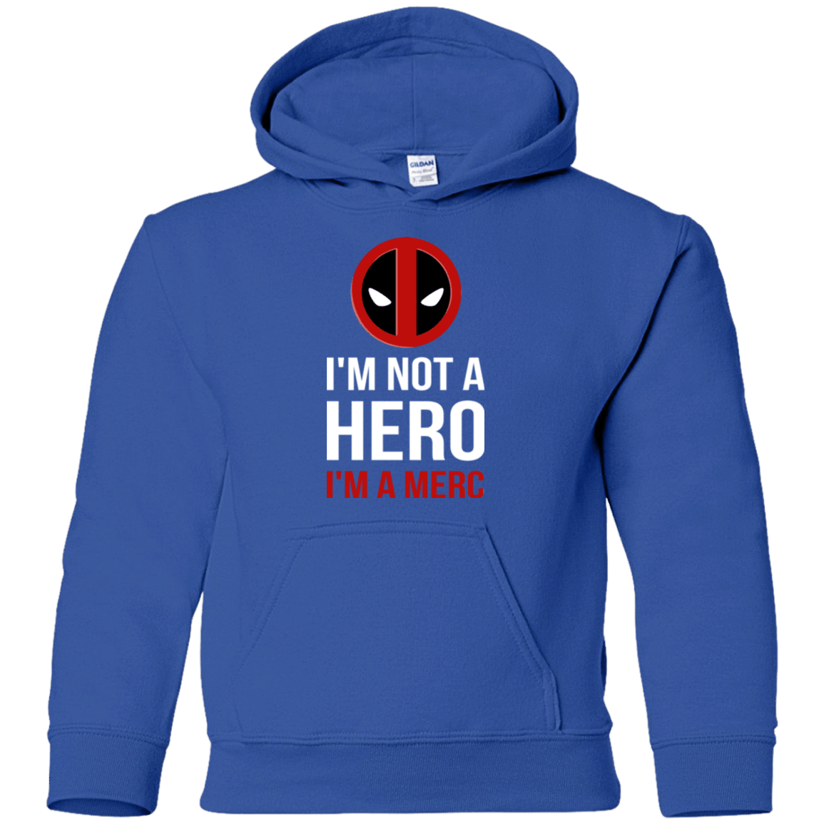 Sweatshirts Royal / YS I'm a merc Youth Hoodie