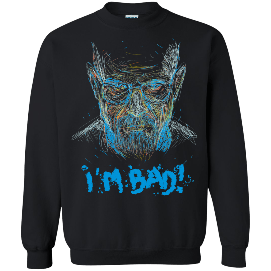 Sweatshirts Black / S I'm Bad! Crewneck Sweatshirt