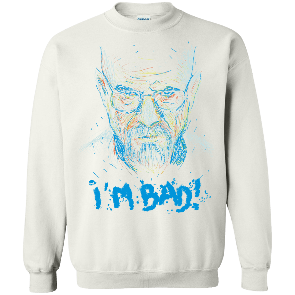 Sweatshirts White / S I'm Bad! Crewneck Sweatshirt