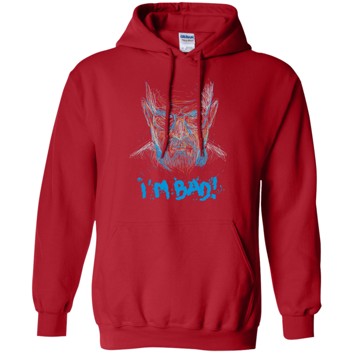 Sweatshirts Red / S I'm Bad! Pullover Hoodie