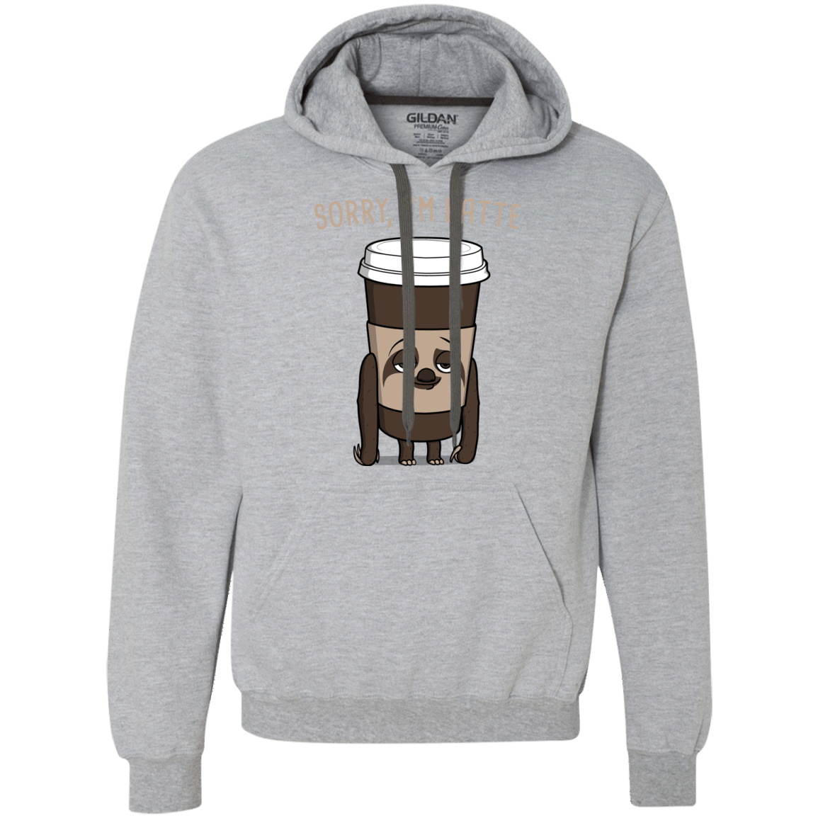 Sweatshirts Sport Grey / S I'm Latte Premium Fleece Hoodie
