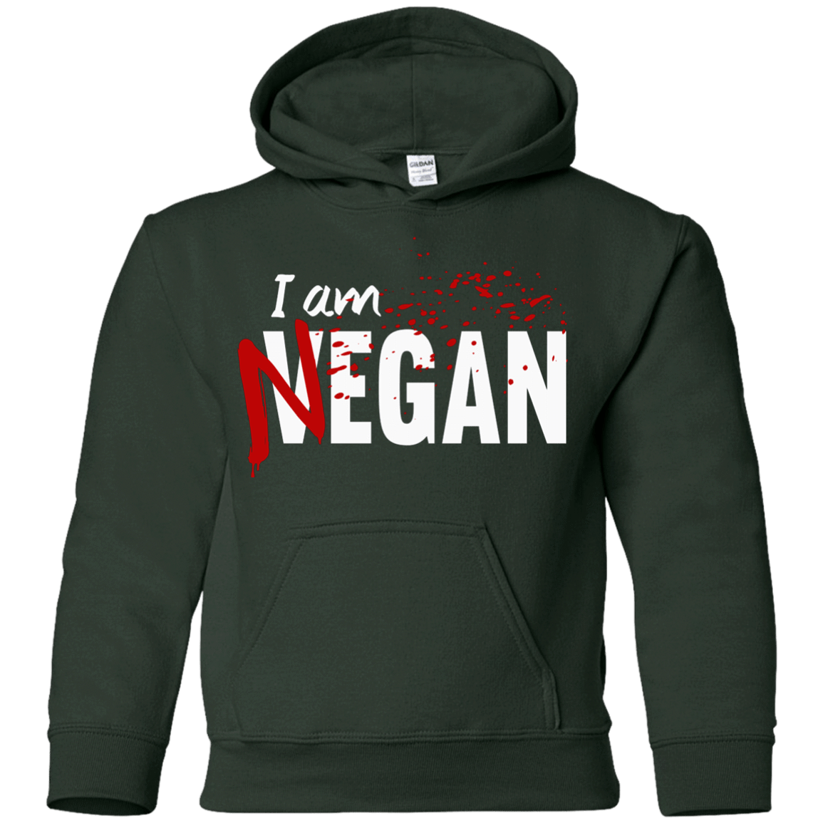 Sweatshirts Forest Green / YS I'm Negan Youth Hoodie