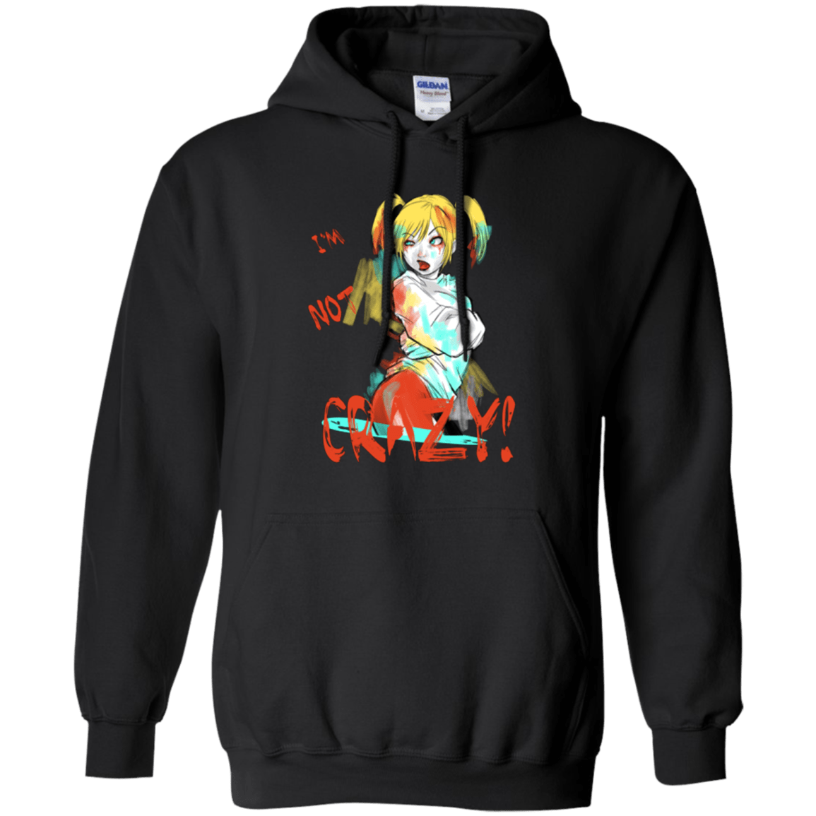 Sweatshirts Black / Small I'm not crazy! Pullover Hoodie