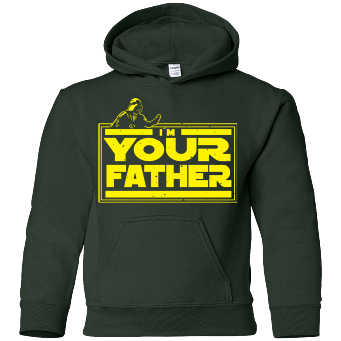 Sweatshirts Forest Green / YS I M Your Father Youth Hoodie