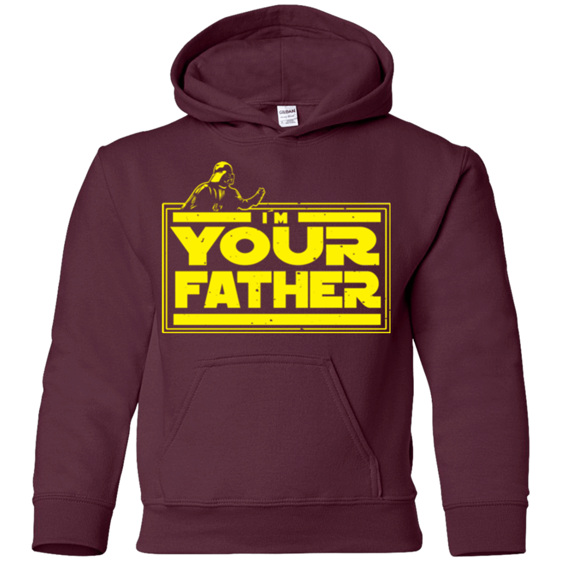 Sweatshirts Maroon / YS I M Your Father Youth Hoodie