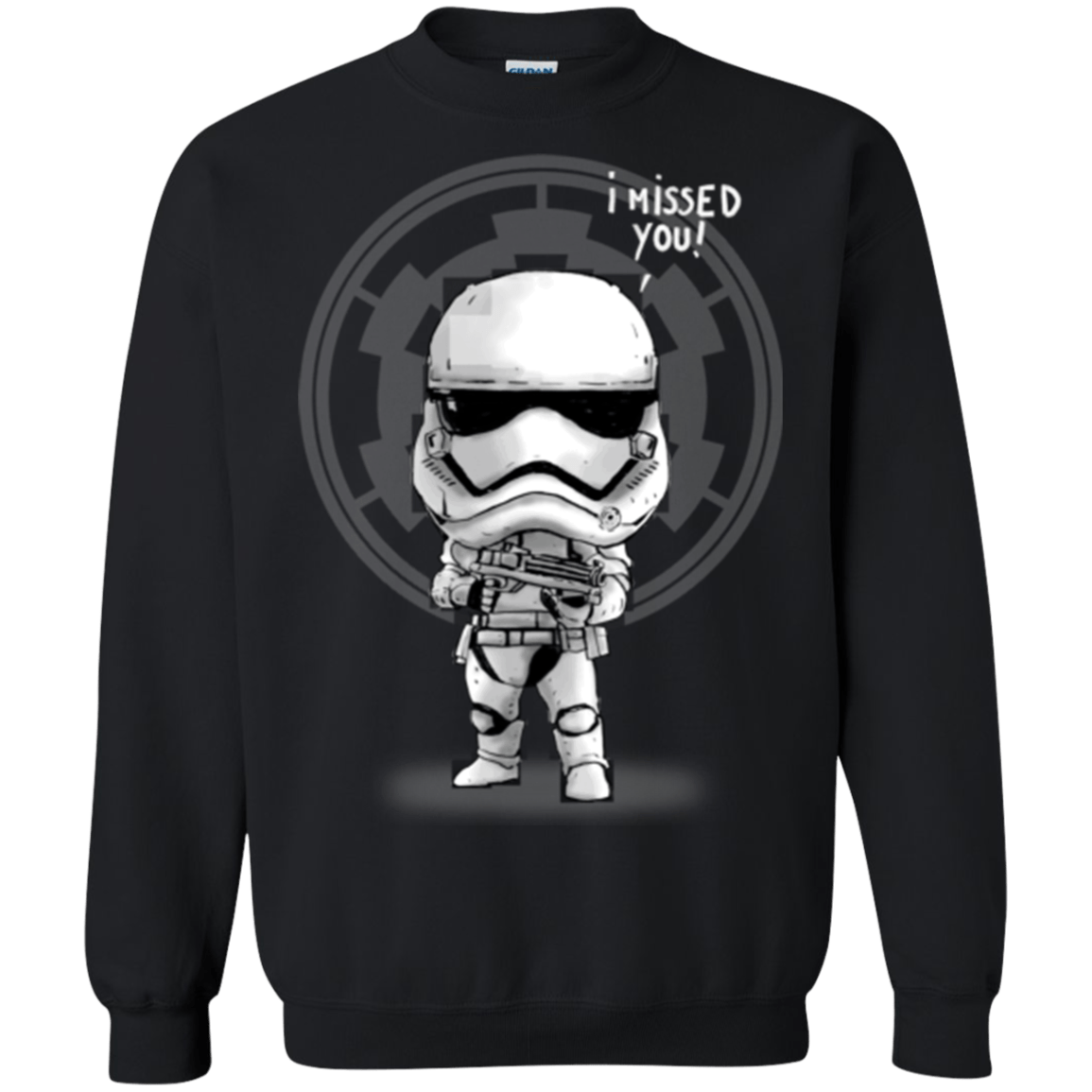 Sweatshirts Black / Small I missed you Crewneck Sweatshirt