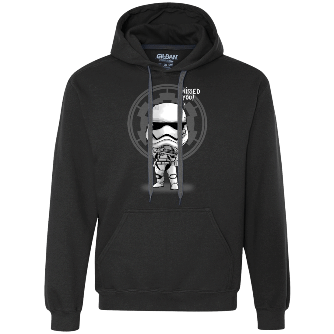 Sweatshirts Black / Small I missed you Premium Fleece Hoodie