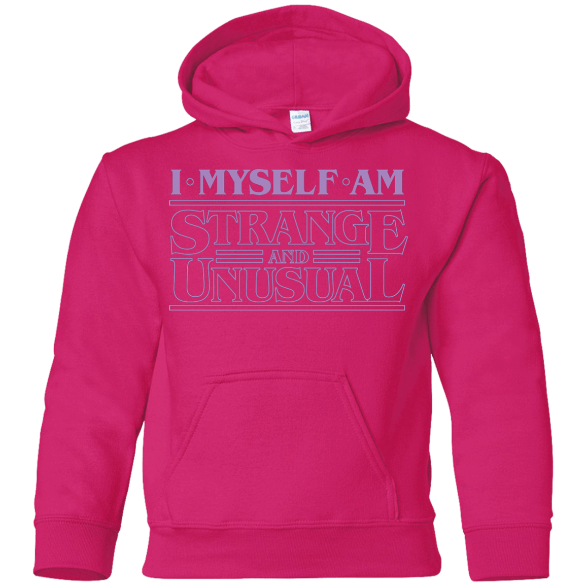 Sweatshirts Heliconia / YS I Myself Am Strange And Unusual Youth Hoodie