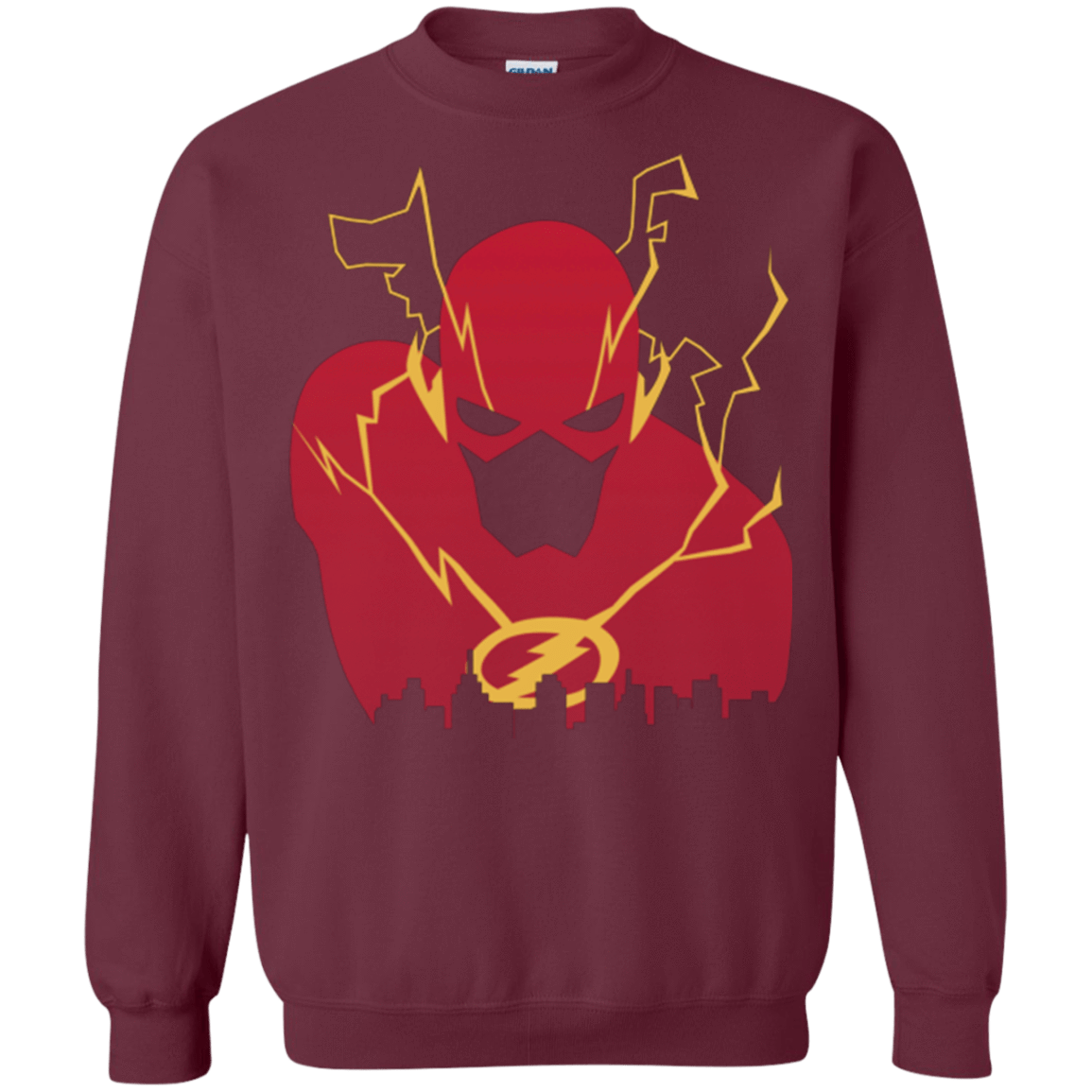 Sweatshirts Maroon / Small I Protect this City TF Crewneck Sweatshirt