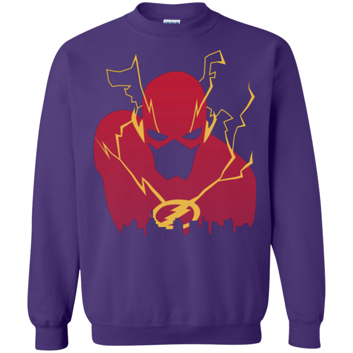 Sweatshirts Purple / Small I Protect this City TF Crewneck Sweatshirt