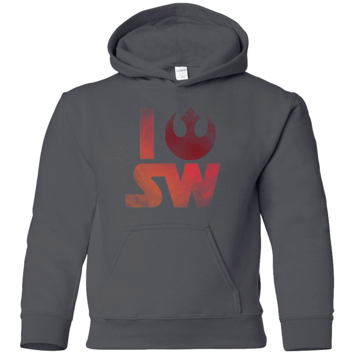 Sweatshirts Charcoal / YS I Rebel SW Youth Hoodie