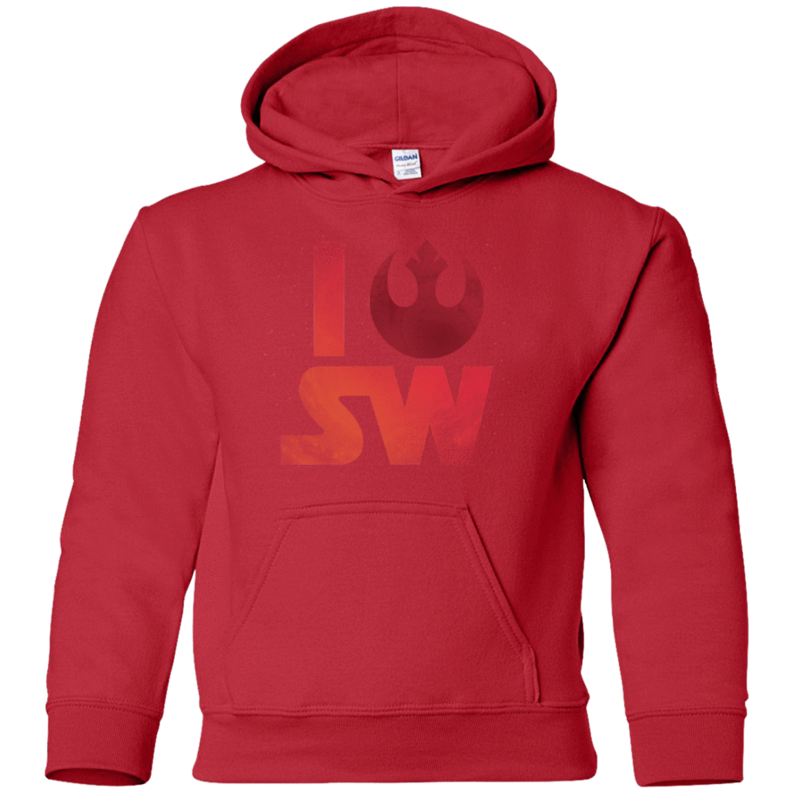 Sweatshirts Red / YS I Rebel SW Youth Hoodie