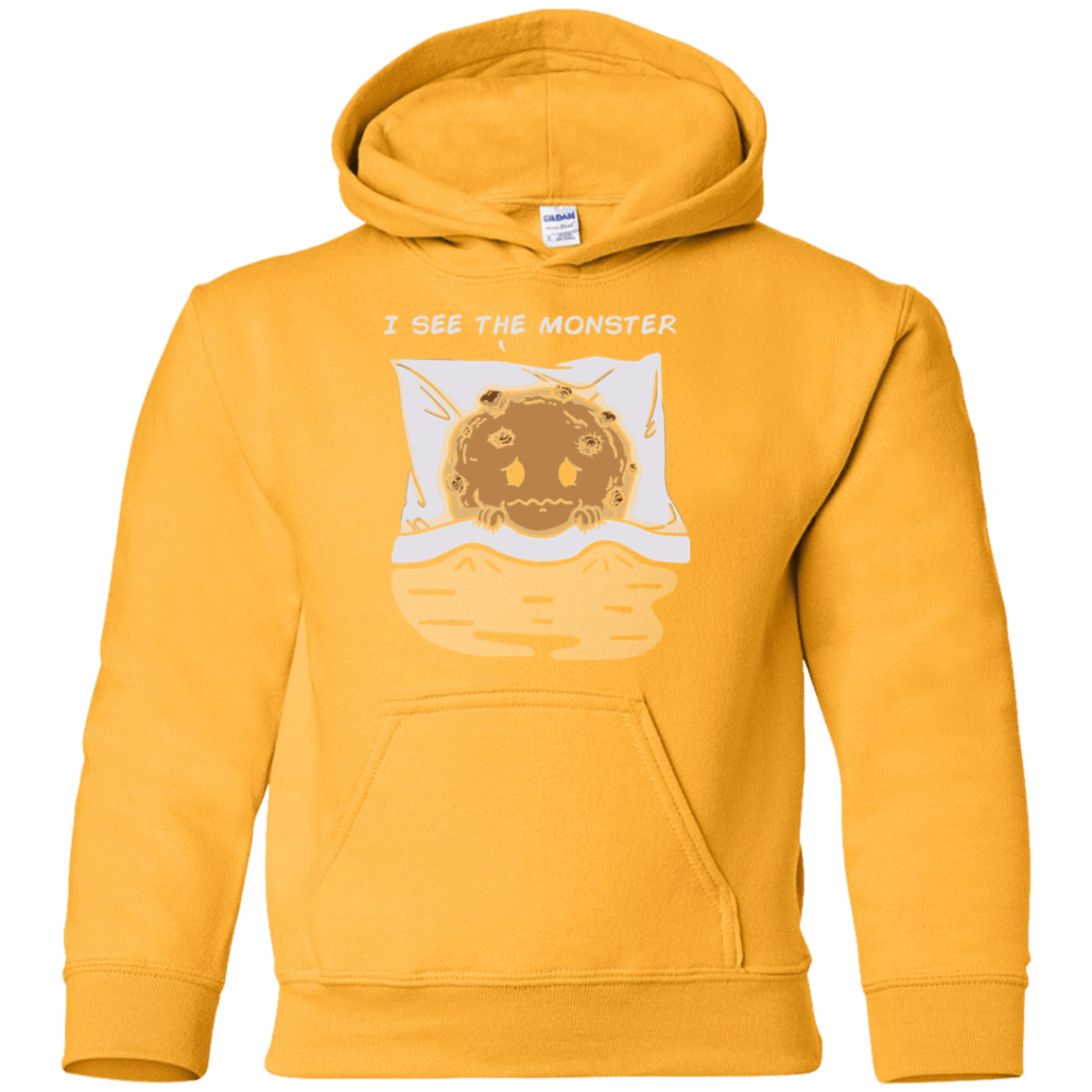 Sweatshirts Gold / YS I see the monster Youth Hoodie