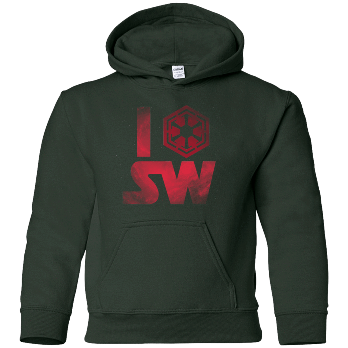 Sweatshirts Forest Green / YS I Sith SW Youth Hoodie