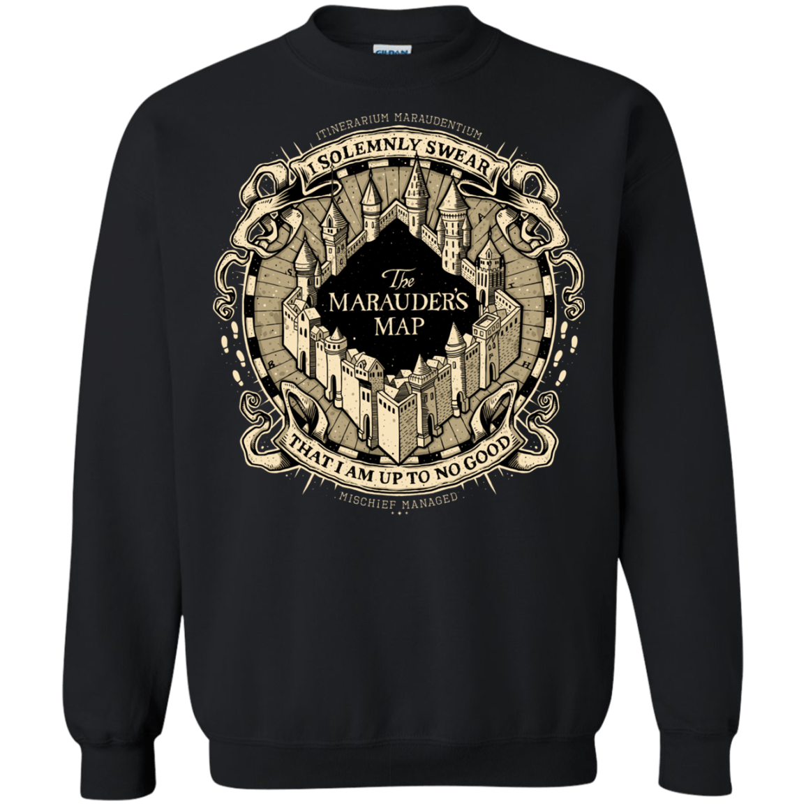 Sweatshirts Black / Small I Solemnly Swear Crewneck Sweatshirt