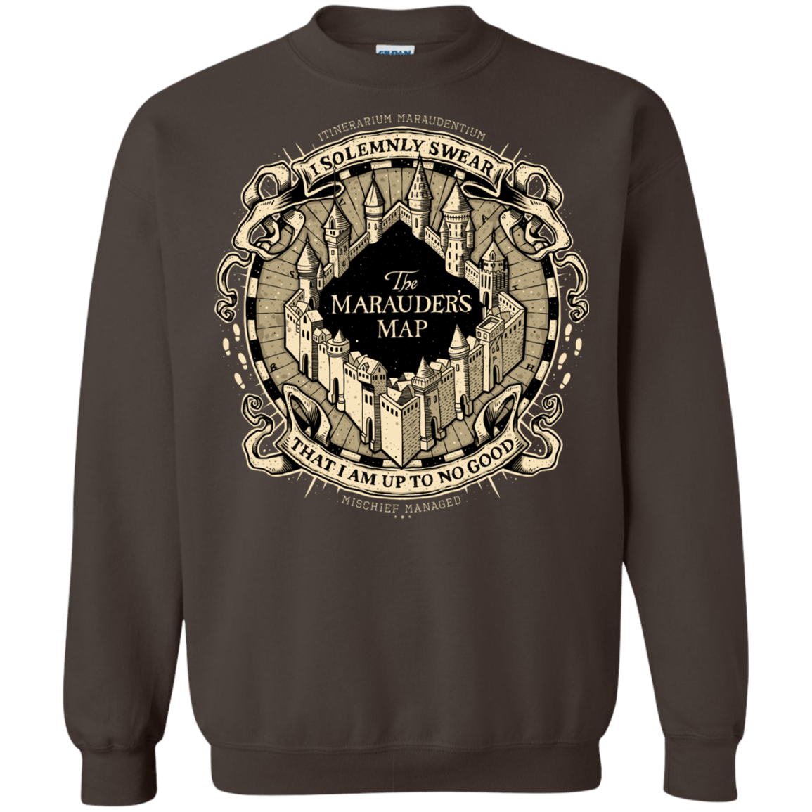 Sweatshirts Dark Chocolate / Small I Solemnly Swear Crewneck Sweatshirt