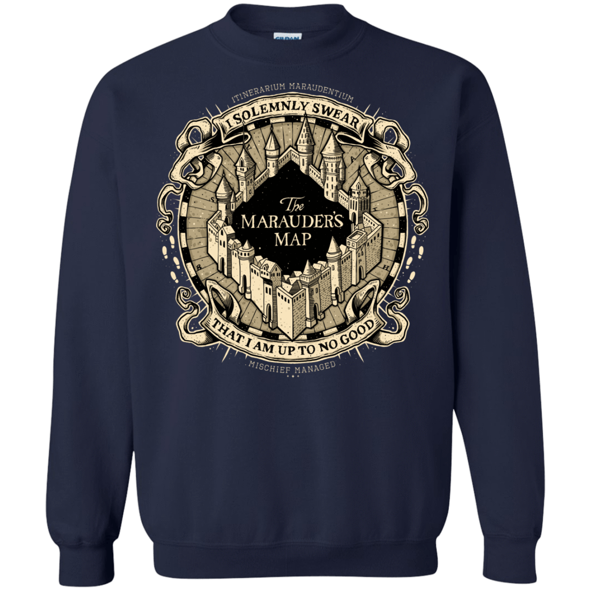 Sweatshirts Navy / Small I Solemnly Swear Crewneck Sweatshirt