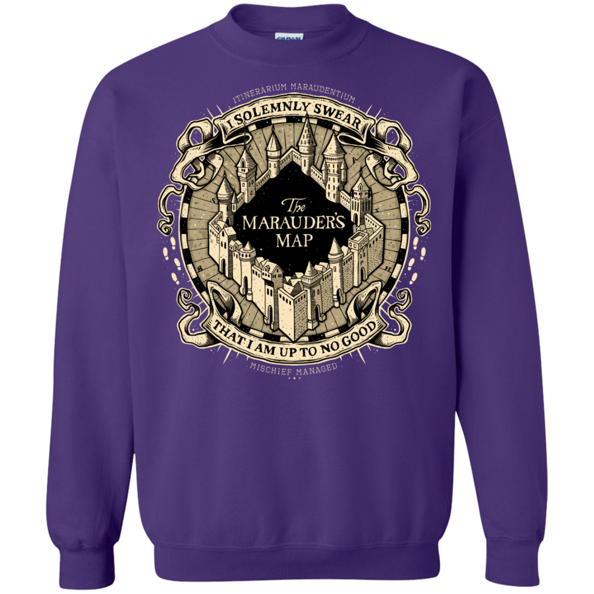 Sweatshirts Purple / Small I Solemnly Swear Crewneck Sweatshirt